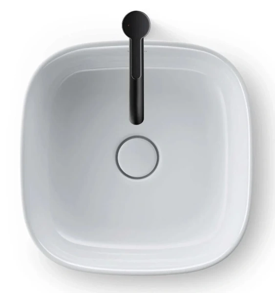 Раковина Duravit Zencha 42 см белый глянцевый 2373420079 (детальная фотография), белые