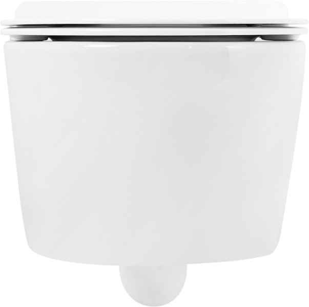 Унитаз подвесной Cezares Molveno белый CZR-2468-TH-R (детальная фотография), без бачка, со скрытым бачком