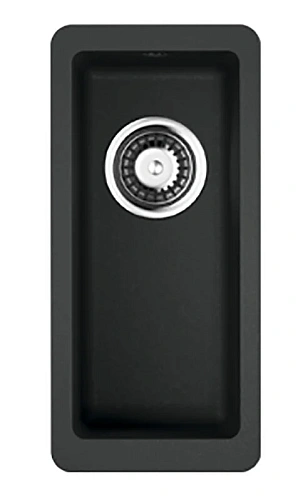 Мойка для кухни Omoikiri Kata-20-U-BL 20 см черная - фото 2