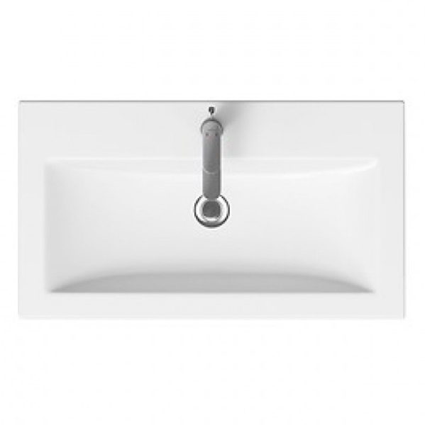 Раковина мебельная Velvex Como 80 см белая S-UM-COM80/1 (детальная фотография), по запросу