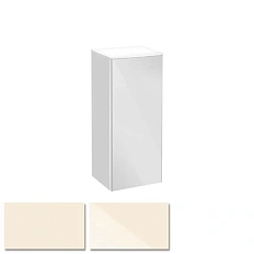 Шкафчик, петли слева, корпус:магнолия, фасад:стекло, магнолия Keuco Royal Reflex