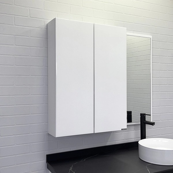 Шкаф подвесной Comforty Лозанна 60 см белый глянец 00-00009445CF (детальная фотография), в наличии