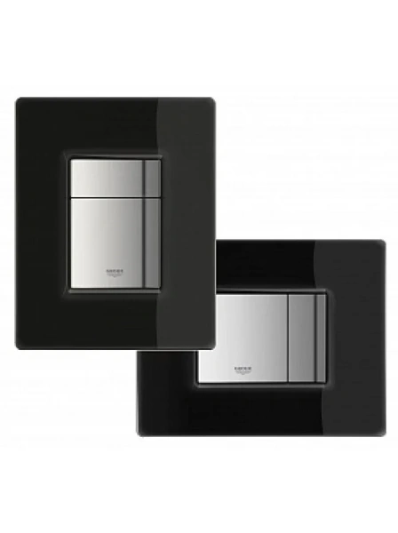 Смывная клавиша, черный бархат, Grohe Skate Cosmopolitan 38845KS0 (детальная фотография), в наличии