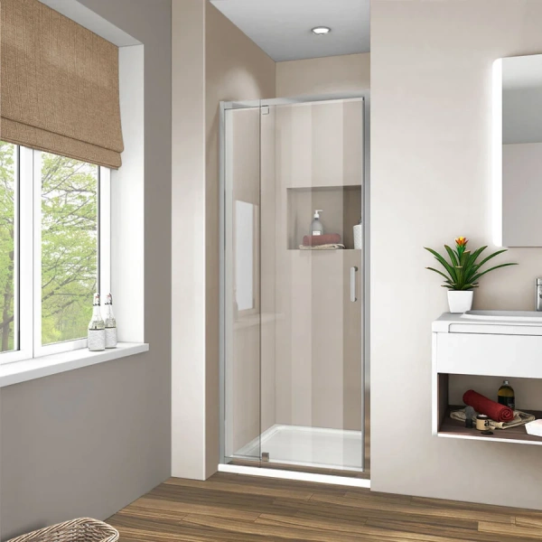 Душевая дверь в нишу Vincea Intra VDP-1I8090 90 см хром (детальная фотография)