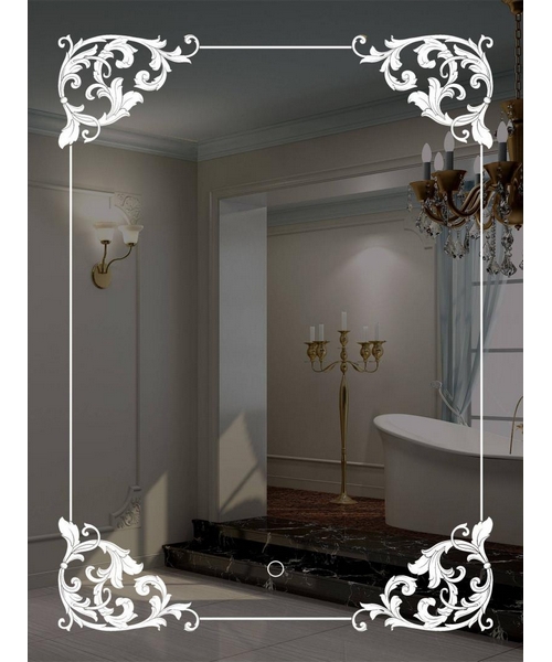 Зеркало с подсветкой La Tezza LT-U6080-s (детальная фотография)