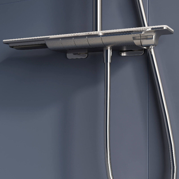 Душевая стойка RGW Shower Panels 51140134 латунь (детальная фотография), с изливом