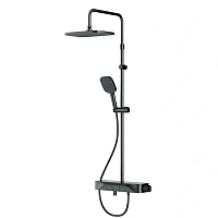 Душевая стойка Am.Pm Func черная матовая