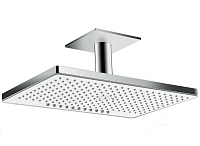 Верхний душ хром-белый Hansgrohe Rainmaker Select