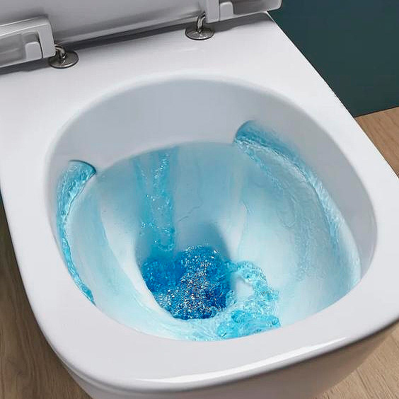 Унитаз компакт Jacob Delafon Struktura UJAJ102-WTE безободковый (детальная фотография), современные, hi-tech, прямоугольные