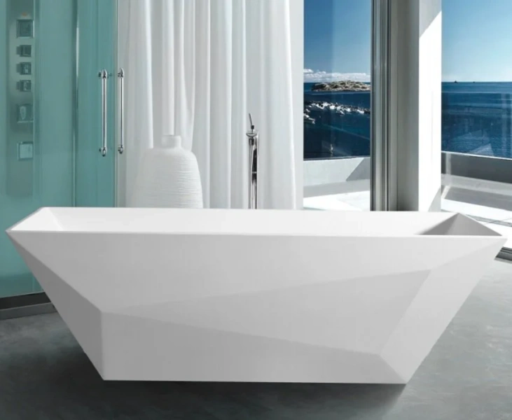 Ванна из искусственного камня Belux Триумф Тр-1700, 4810924269041, 170 x 80 см, белый (детальная фотография), 170 см