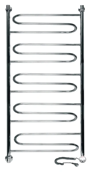 Полотенцесушитель электрический Ника Curve 120х60 см правый ЛЗ 120/60 прав (детальная фотография)