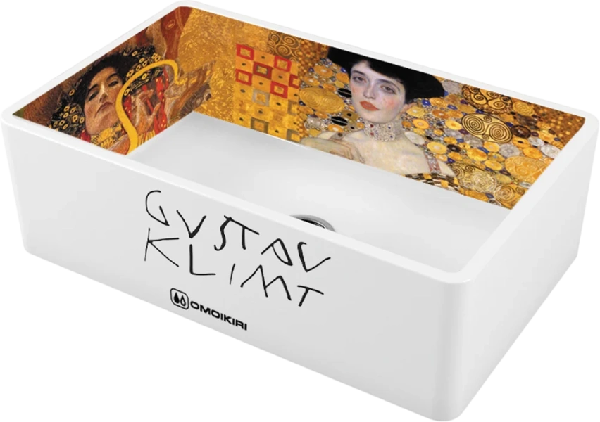 Мойка для кухни Omoikiri Mikura 76-KLIMT 76 см белая 4993022 (детальная фотография)