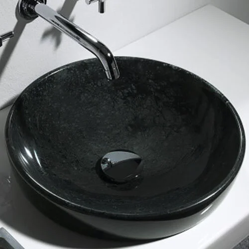 Раковина VitrA Water Jewels 40 см черная 4334B070-0016 (детальная фотография)