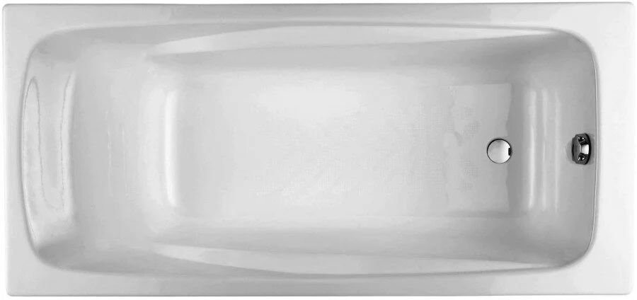 Ванна чугунная Jacob Delafon Repos 170х80 см без отверстий для ручек, без антискользящего покрытия E2918-S-00 (детальная фотография)