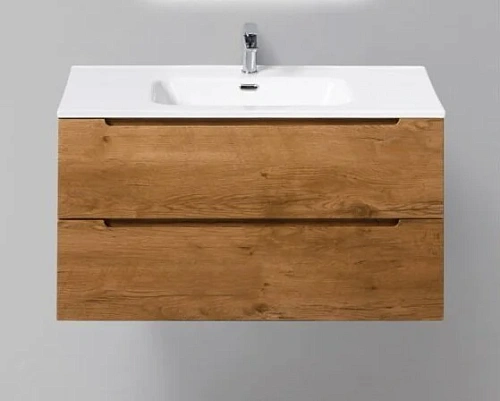 Тумба под раковину подвесная BelBagno Etna 90 см rovere nature - фото 28