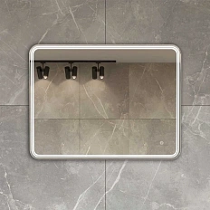 Зеркало с подсветкой Vincea 80 см с антизапотеванием