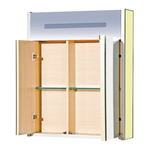 Зеркальный шкаф, цвет бежевый, Misty Джулия Л-Джу04065-0310 (детальная фотография), по запросу