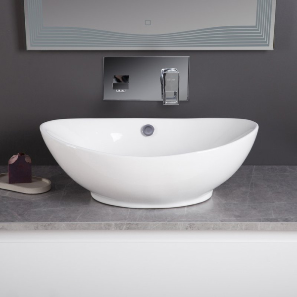 Раковина BelBagno 60 см накладная BB1087 (детальная фотография), накладные (на столешницу), пристенные