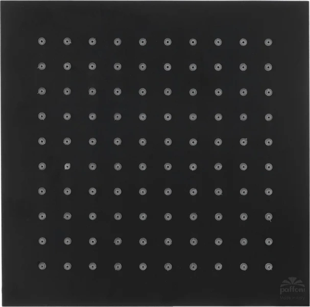 Верхний душ Paffoni Syncro черный ZSOF075NO (детальная фотография)