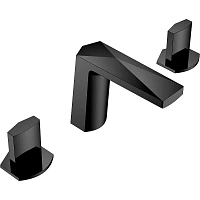 Смеситель для раковины Boheme Venturo черный матовый