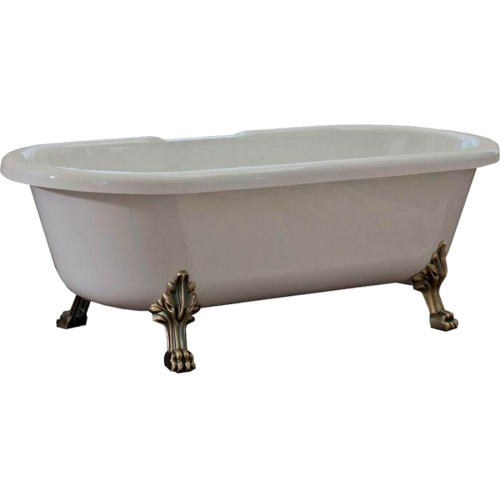Ванна из литьевого мрамора, цвет белый, Romance Collection Sonata 1760750560W (детальная фотография), глубокие