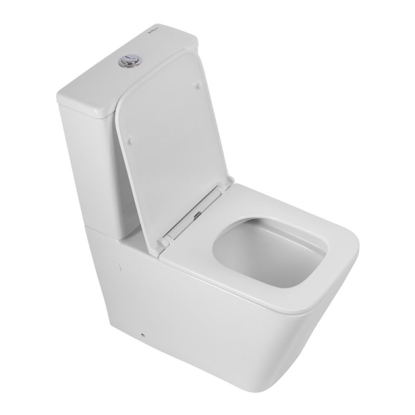 Чаша для унитаза-компакта BelBagno Ardente-R белая BB02093CPR/SC (детальная фотография), с бачком