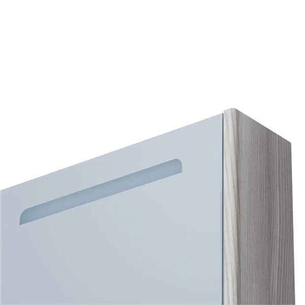 Зеркальный шкаф с подсветкой Акватон Сильва 50 см дуб фьорд 1A215502SIW6L (детальная фотография), навесные