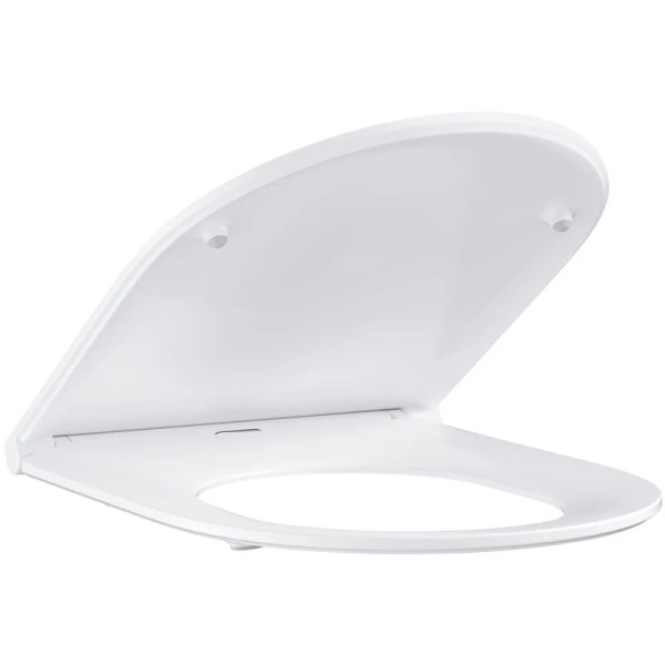 Крышка-сидение с микролифтом Grohe Bau Ceramic альпин-белая 39913000 (детальная фотография), с микролифтом
