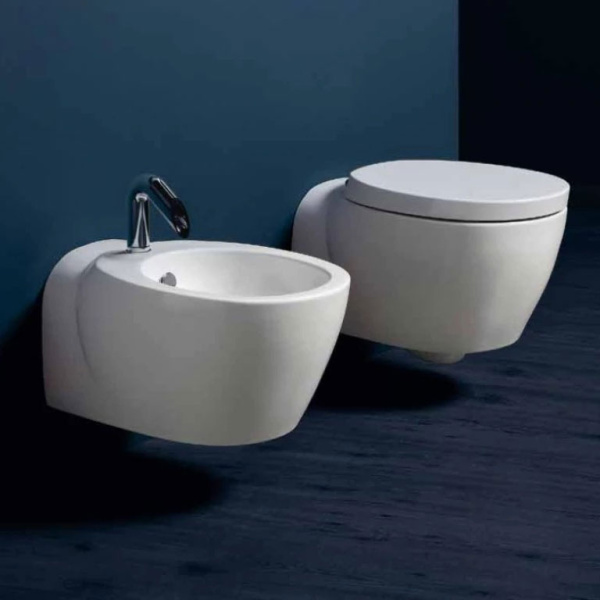 Унитаз подвесной Simas Bohemien BO 18 фаянс (детальная фотография), подвесные, встраиваемые