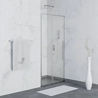 Душевая дверь в нишу RGW Stilvoll SV-12 130 см стекло прозрачное, профиль хром
