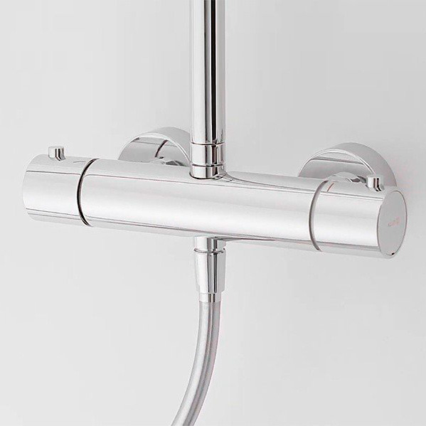 Душевая стойка Kludi A-QA хром 4909505-00 (детальная фотография), с тропическим душем