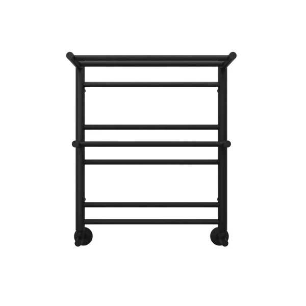 Полотенцесушитель водяной Акватек Альфа 50x60 см черный муар AQ RRP0760BL (детальная фотография)