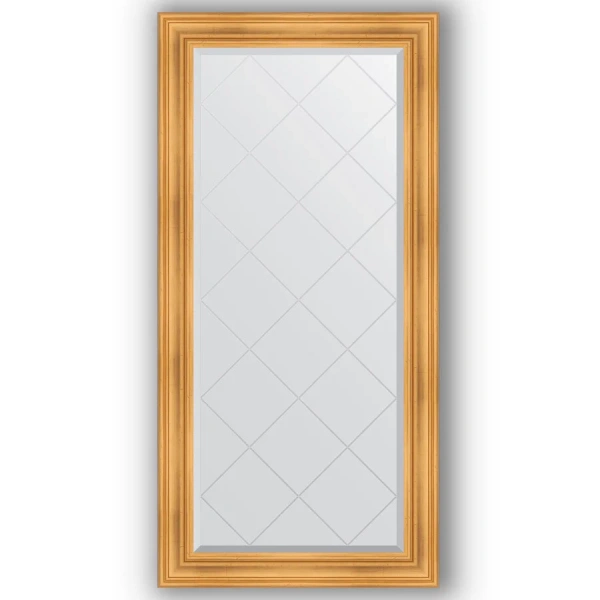 Унитаз подвесной CeramaLux Luxe Classic белый/золото 4288 (детальная фотография)