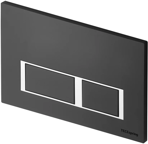 Инсталляция для унитаза Tece TECEspring с кнопкой черная матовая S401204 (детальная фотография), в наличии