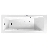 Ванна гидромассажная Excellent Ava Ultra Nano 160 x 70 см, белый/хром, WAEX.AVA16.ULTRANANO.CR