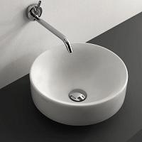 Раковина накладная белая матовая Kerasan Cento