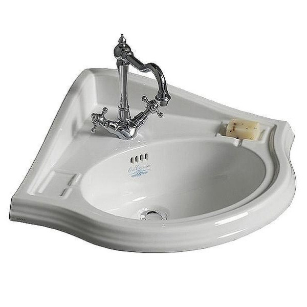 Раковина угловая Simas Arcade AR 884 (детальная фотография), угловые