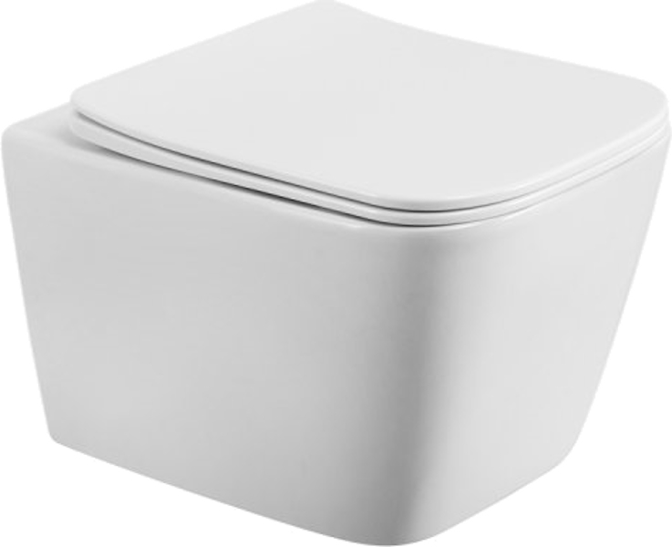 Унитаз подвесной BelBagno Kraft безободковый BB7106CH-TOR/SC (детальная фотография)