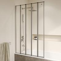 Шторка для ванны RGW Screens SC-22 120х150 см профиль хром