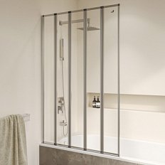 Шторка для ванны RGW Screens SC-22 120х150 см профиль хром