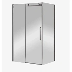 Душевой уголок Cezares Stylus M 140х100 см профиль хром