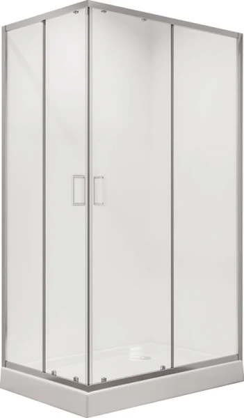 Душевой уголок Niagara Nova 120x90 см двери раздвижные 66110811 (детальная фотография), прямоугольные