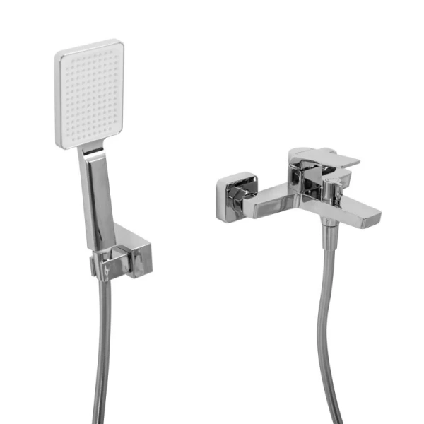 Смеситель для ванны BelBagno Ardente с ручным душем ARDENTE-VASM-CRM (детальная фотография), хром