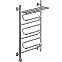 Полотенцесушитель электрический Ника Curve 80х40 см левый