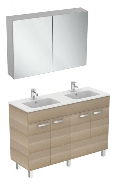 Тумба под раковину напольная Ideal Standard Tempo 120 см Sandy Oak E0538OS (детальная фотография), напольная, пристенная