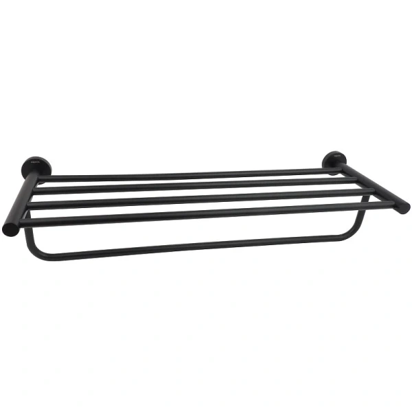Полотенцедержатель Акватек Вега черный AQ4015MB (детальная фотография)