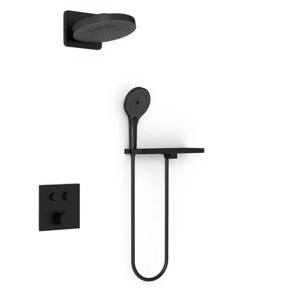 Душевой комплект Vincea черный VSFW-4I211RMB (детальная фотография)