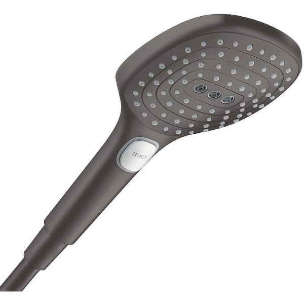 Лейка для душа Hansgrohe Raindance Select E черный хром 26520340 (детальная фотография)