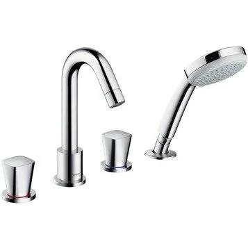Смеситель для ванны Hansgrohe Logis на 4 отверстия 71314000 (детальная фотография)