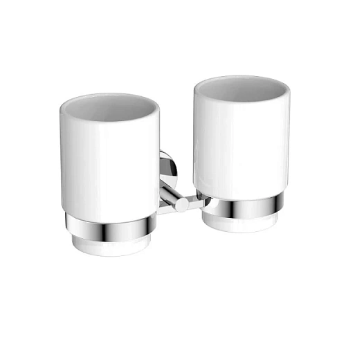 Стакан для ванной Акватек Бетта хром - фото 1